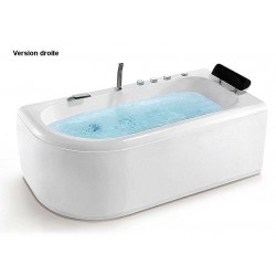 Baignoire balneo L170 droite