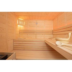 Intérieur du sauna massif K2020