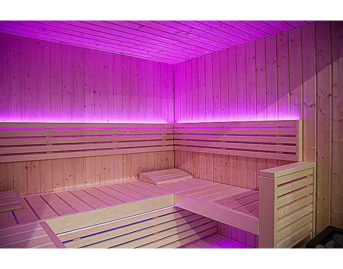 LED couleur sauna