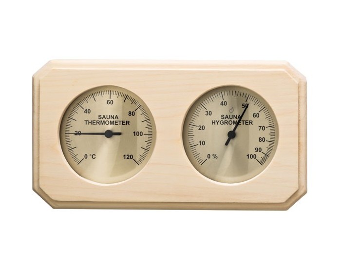 Sauna en bois Thermomètre Hygromètre Thermomètre Hygromètre